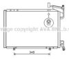 AVA QUALITY COOLING FD5592 Condenser, air conditioning